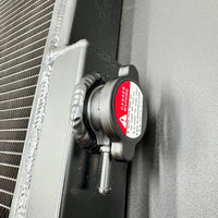 CAtuned BLACK Performance All Aluminum Radiator w/ cap compatible with Skyline R33 GTR