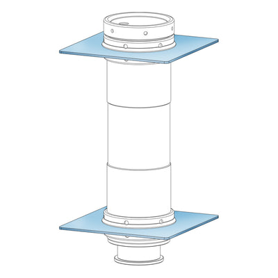 Mounting steel plate for Air Jack 90C