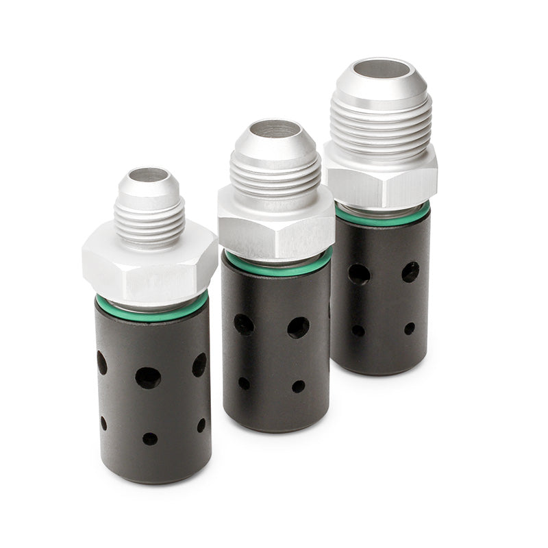 Tank Vent Safety Valve AN-8 (3/4 UNF) to AN-10 Male