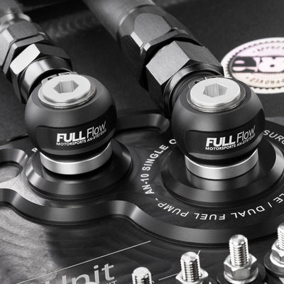 3/8 NPT to AN-6 Female Full Flow Banjo