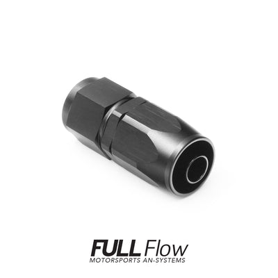Full Flow AN Hose End Fitting Straight AN-12