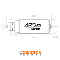 Deatschwerks DW420 in-tank fuel pump