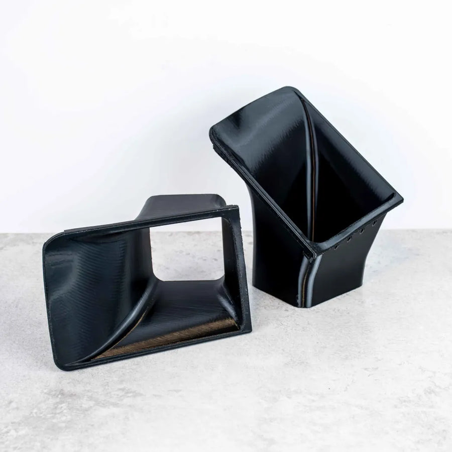 Front Bumper L+R Air Duct Intake Scoop - BMW e30 facelift