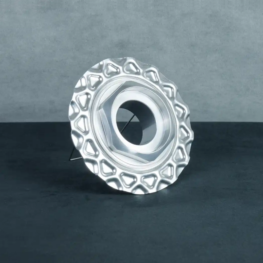 BBS RS Small Center Cap 151 mm - Waffle Plate + Hex BUNDLE 1/2 Height