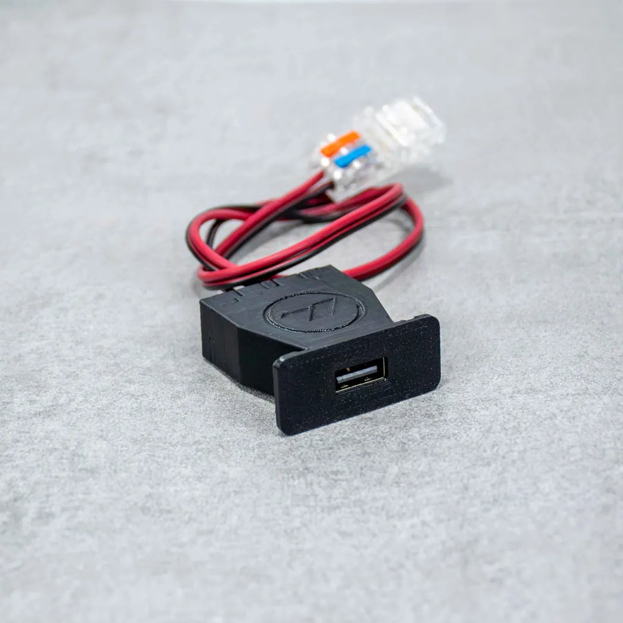 Center Button USB A Quick Charger Port - BMW E34 & E36