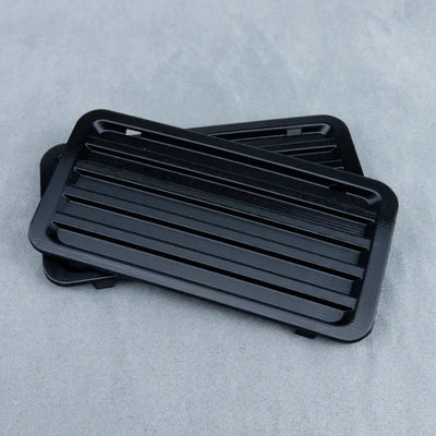 Set of Fog Light Blank Ribbed Trims - Early Type 1 BMW E30 Bumper