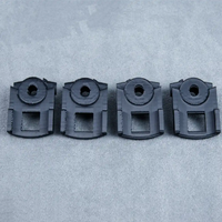 Headlight Tab Repair Kit - BMW E46 Mounting Clips Set - facelift