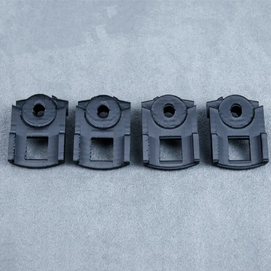 Headlight Tab Repair Kit - BMW E46 Mounting Clips Set - facelift