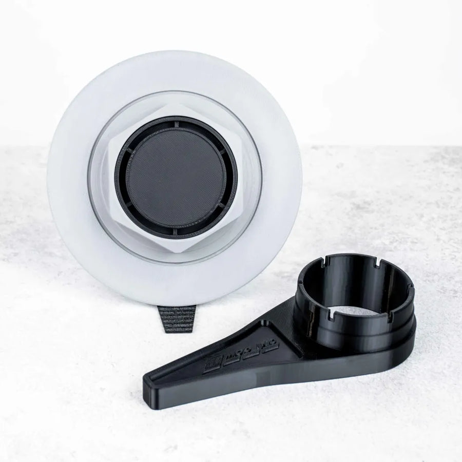 Speedline Mistral SL center caps with key- hubcaps set