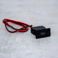 Center Button USB A Quick Charger Port -  BMW E30, E28, E24, E32, Z1