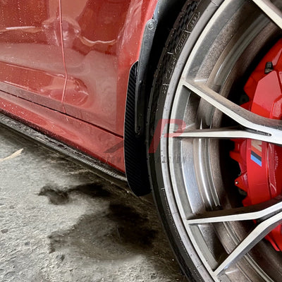 BMW M5 F90 Front Carbon Fibre Arch Guards/Mud Flaps