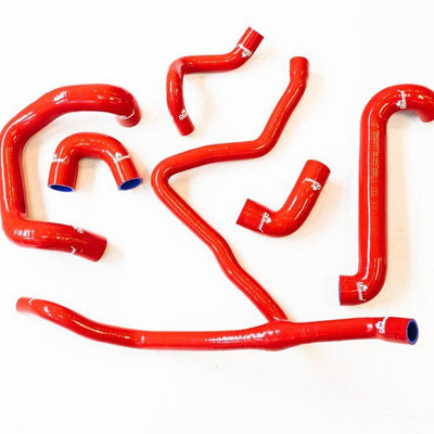 CAtuned Silicone Late Model Cooling Hose kit (Lifetime Warranty) RED compatible with e30 m20