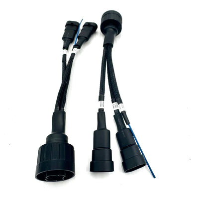 E36 Euro Headlight Adapter Harness Pair – Bosch, ZKW, AL, Depo, Plug & Play (for USA cars to Euro headlights)
