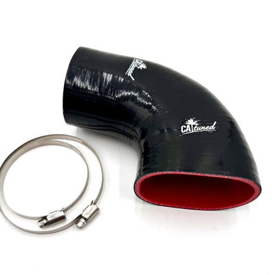 CAtuned Silicone Air Induction Hose kit Black compatible with E34 E32 M30