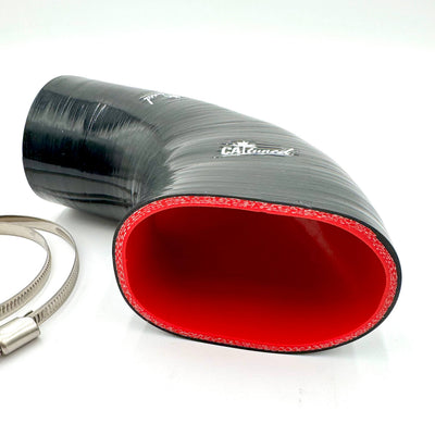 CAtuned Silicone Air Induction Hose kit Black compatible with E34 E32 M30