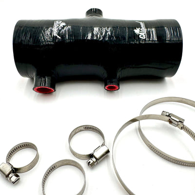 CAtuned Silicone Air Induction Hose kit Black compatible with E28 E24 E23 M30