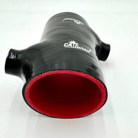 CAtuned Silicone Air Induction Hose kit Black compatible with E24 E32 E34 M30