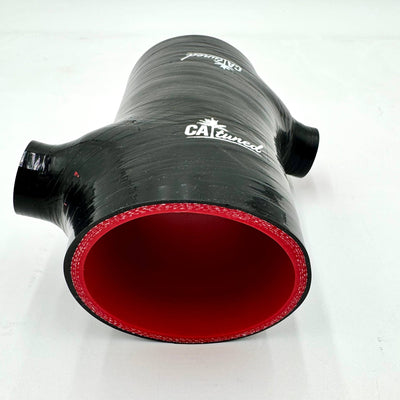 CAtuned Silicone Air Induction Hose kit Black compatible with E24 E32 E34 M30