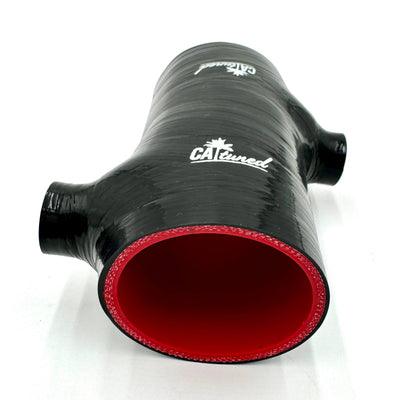 CAtuned Silicone Air Induction Hose kit Black compatible with E24 E32 E34 M30