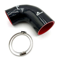 CAtuned Silicone Air Induction Hose kit Black compatible with E24 M30