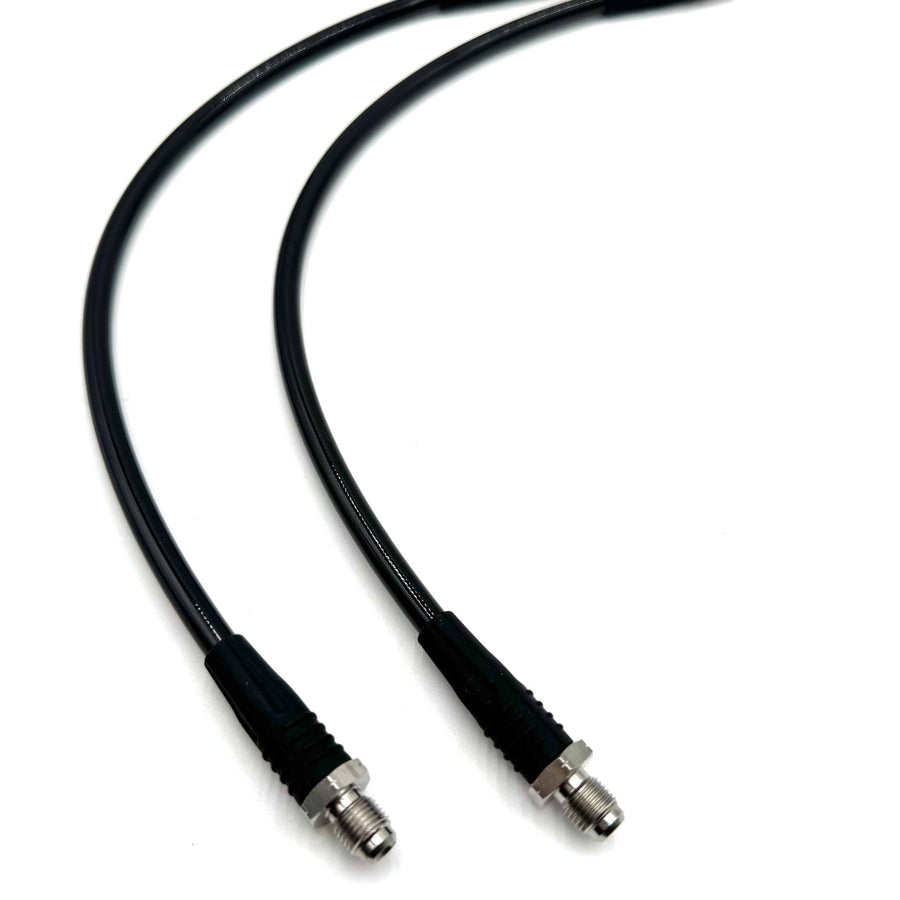 Stainless Steel Brake Lines FRONT ONLY compatible with E30