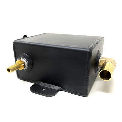 CAtuned Universal STEALTH BLACK Expansion Tank w/ cap  (overflow)