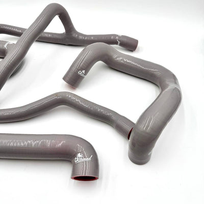 CAtuned Silicone Late Model Cooling Hose kit (Lifetime Warranty) Grey compatible with e30 m20 2.5
