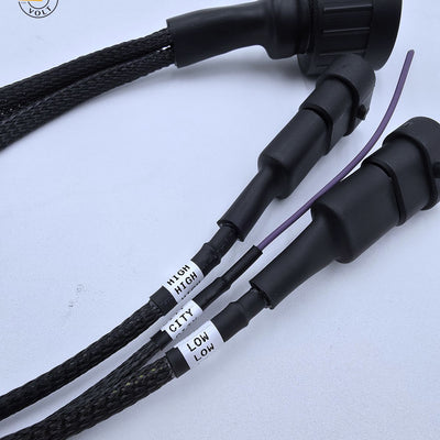 E36 Euro Headlight Adapter Harness Pair – Bosch, ZKW, AL, Depo, Plug & Play (for USA cars to Euro headlights)