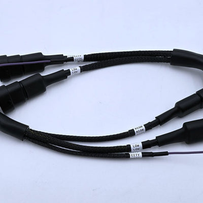 E36 Euro Headlight Adapter Harness Pair – Bosch, ZKW, AL, Depo, Plug & Play (for USA cars to Euro headlights)