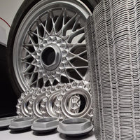 BMW 15 Style 5 center caps - 4x100 hubcaps set