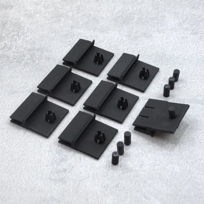 Front M technic 2 apron clip set for spoiler - BMW E30 - (7x)