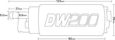 Deatschwerks DW200 in-tank fuel pump kit