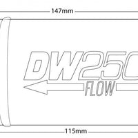 Deatschwerks DW250il in-line fuel pump