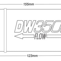 Deatschwerks DW350il in-line fuel pump