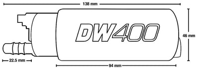 Deatschwerks DW400 in-tank fuel pump kit